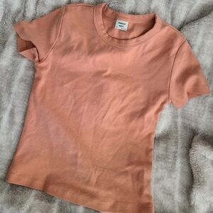 Aritzia | Sunday Best | Little Ribbed T-shirt | XS